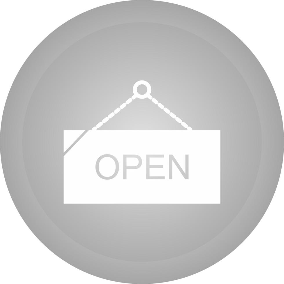 Open Tag Vector Icon