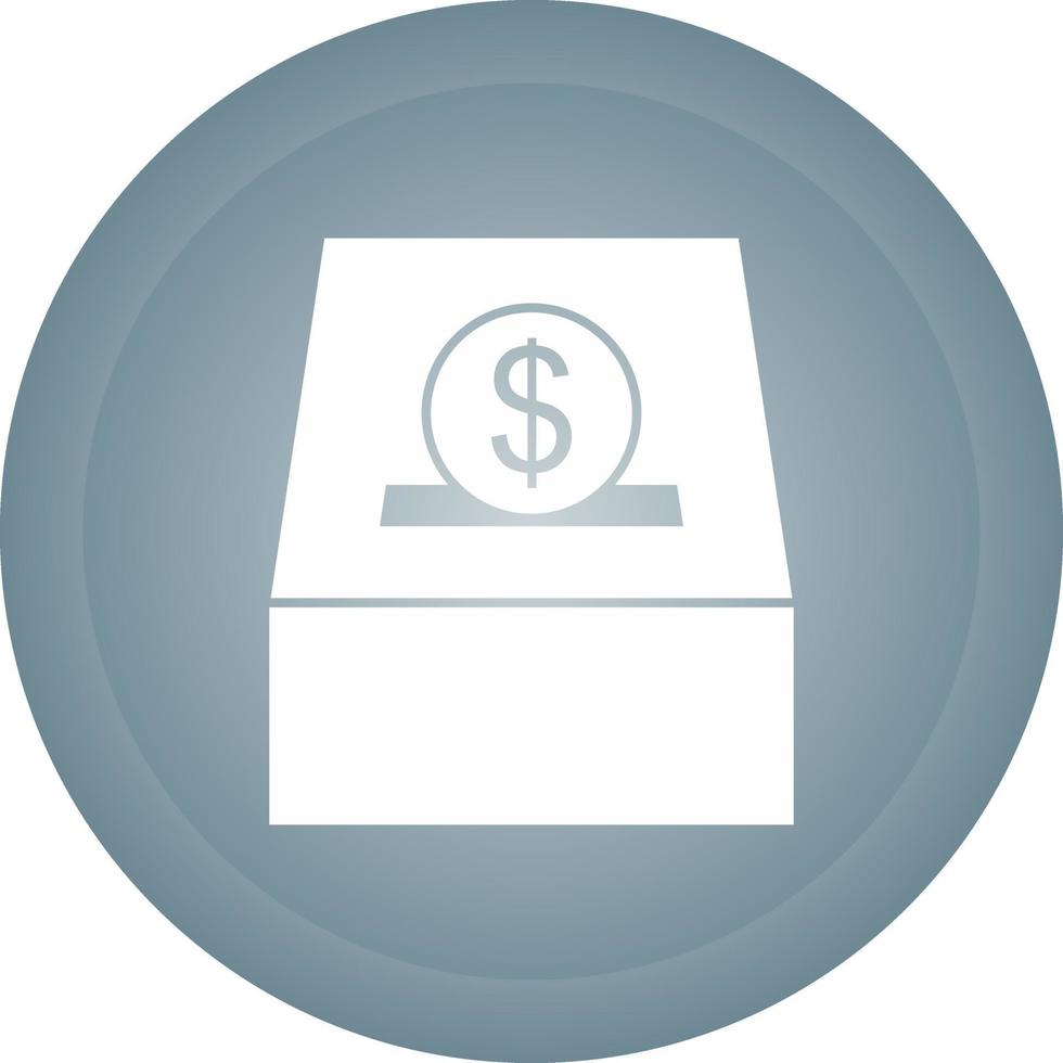Charity Box Vector Icon