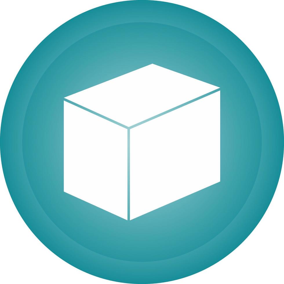 Cube Vector Icon