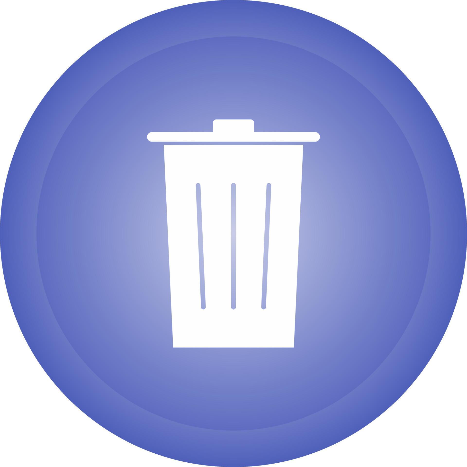 Trash Vector Icon 22668740 Vector Art at Vecteezy