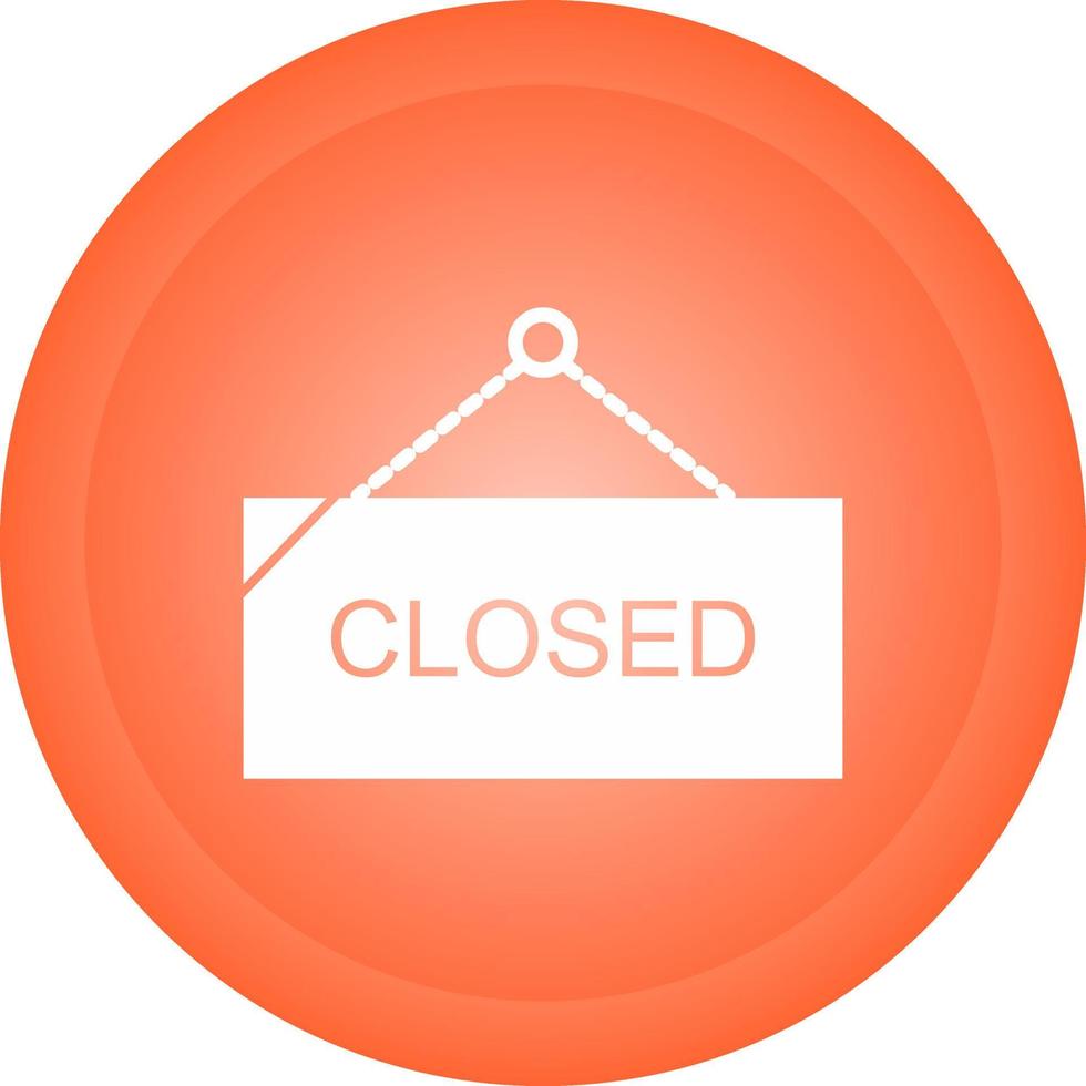 Closed Tag Vector Icon