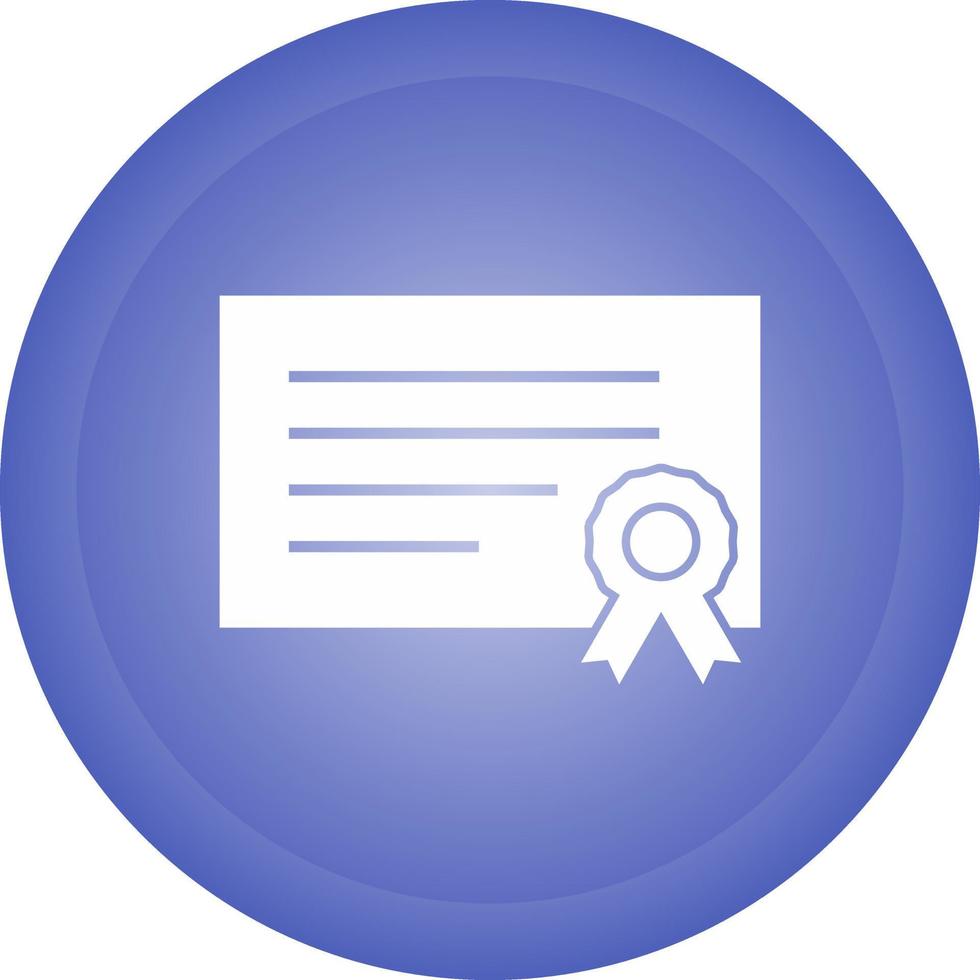Diploma Vector Icon