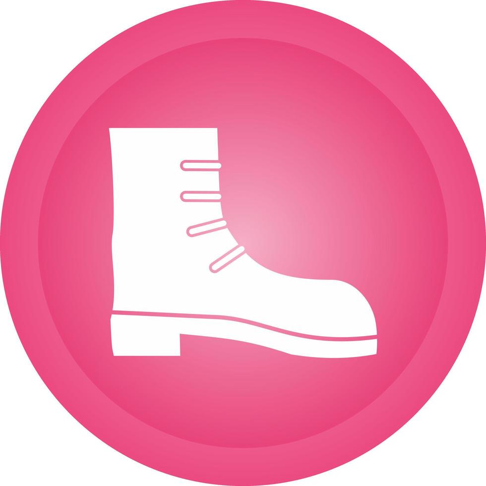 Camping Boot Vector Icon