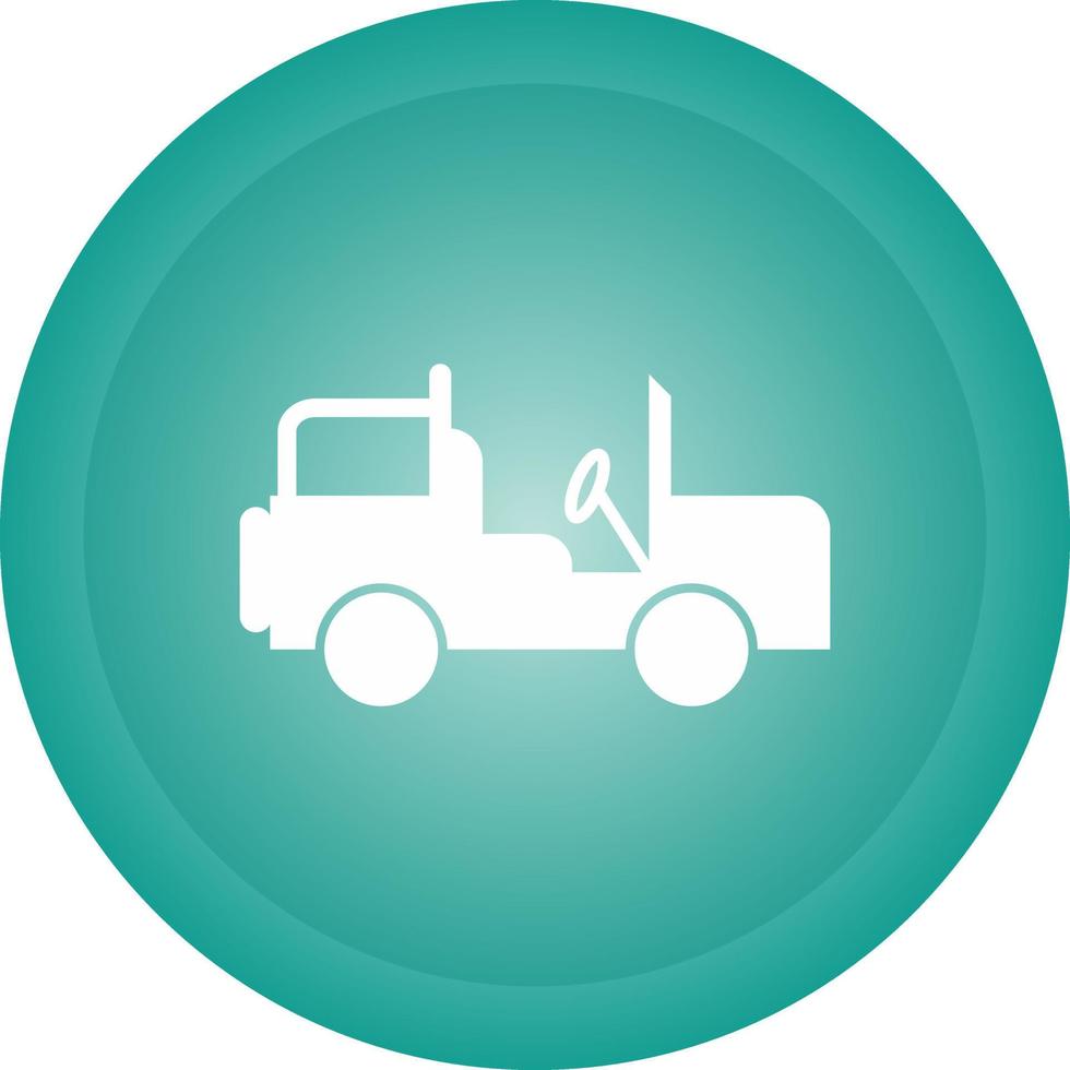Safari Jeep Vector Icon