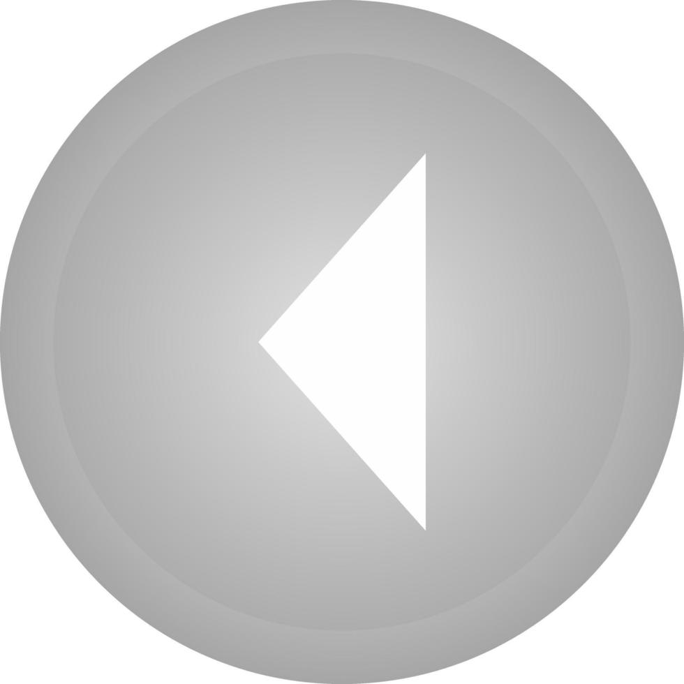 Arrow Left Vector Icon