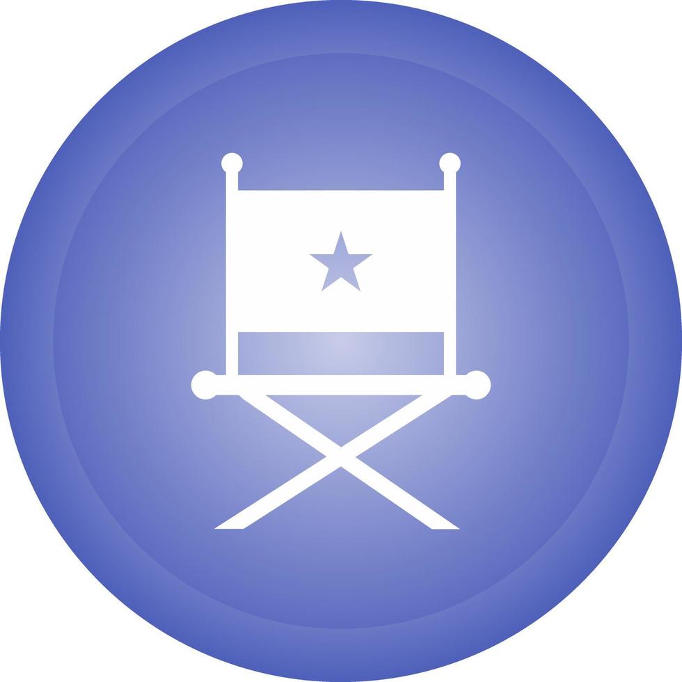 Director Chair Vector Icon