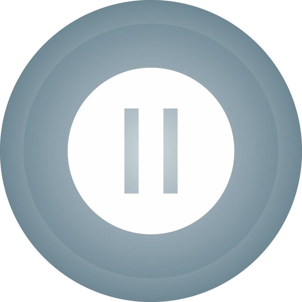 Pause Vector Icon