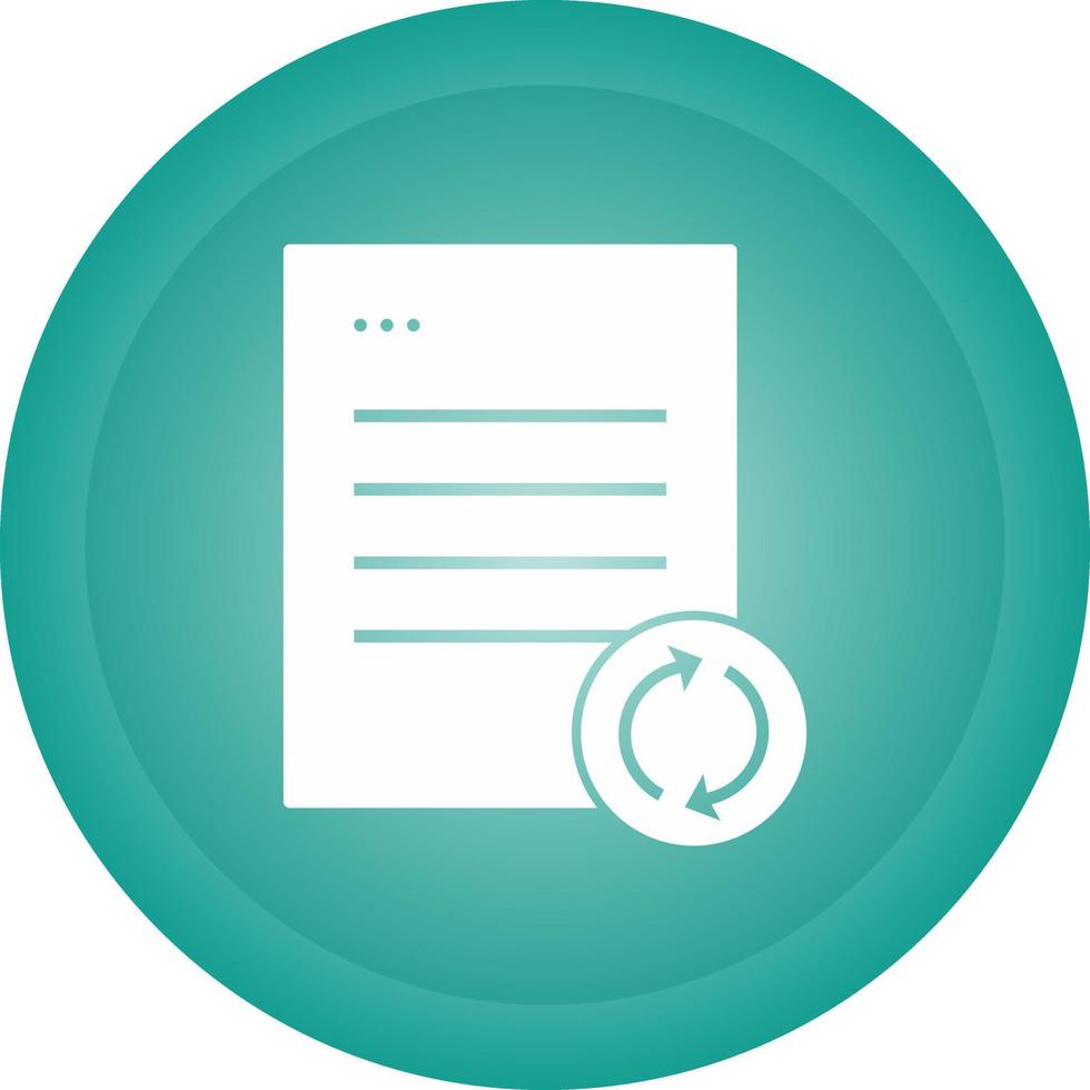 Refresh Page Vector Icon