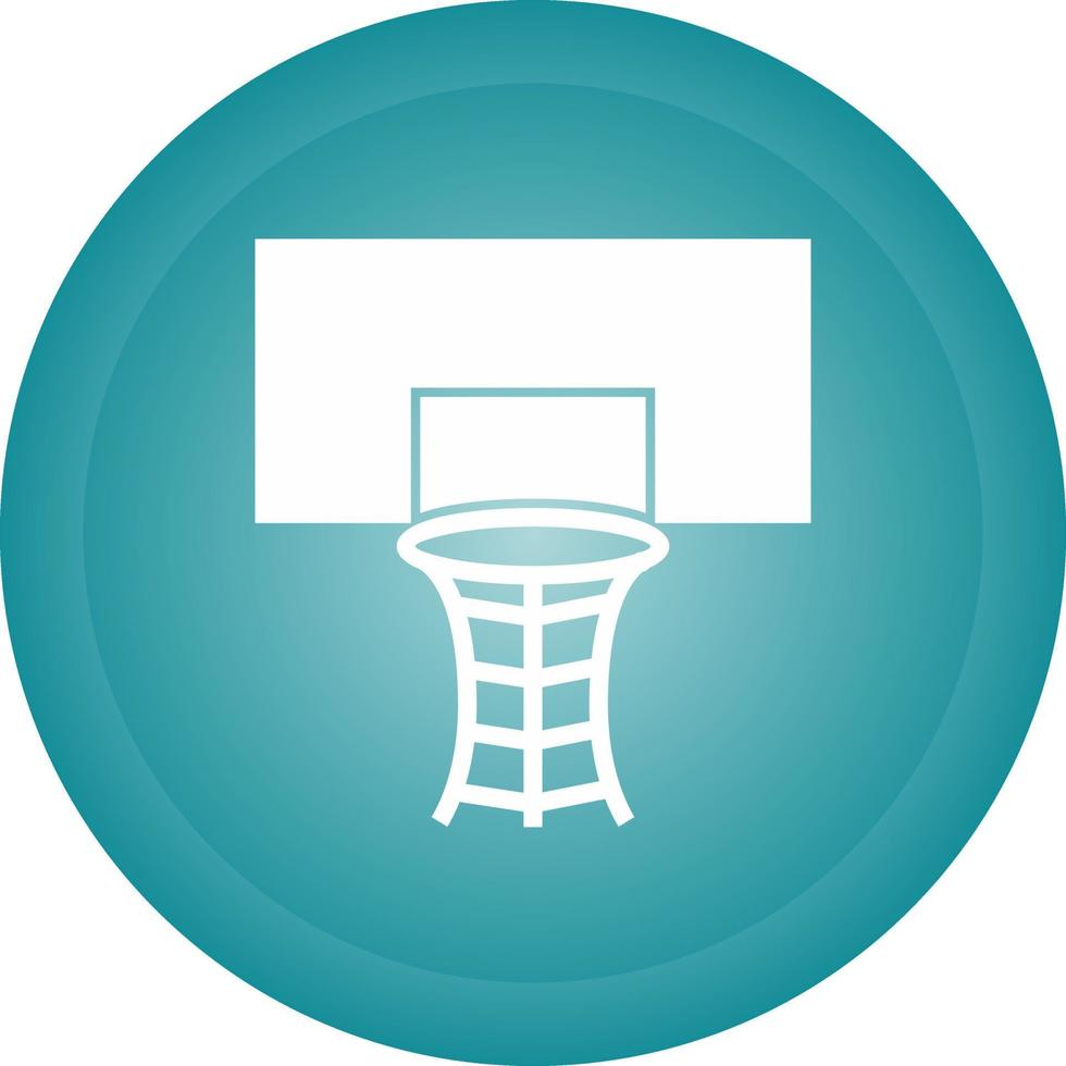 Basketball Hoop Vector Icon