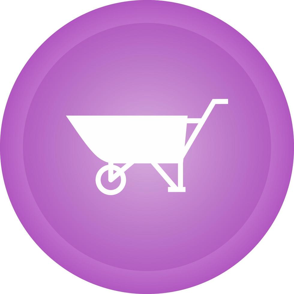 Wheelbarrow Vector Icon
