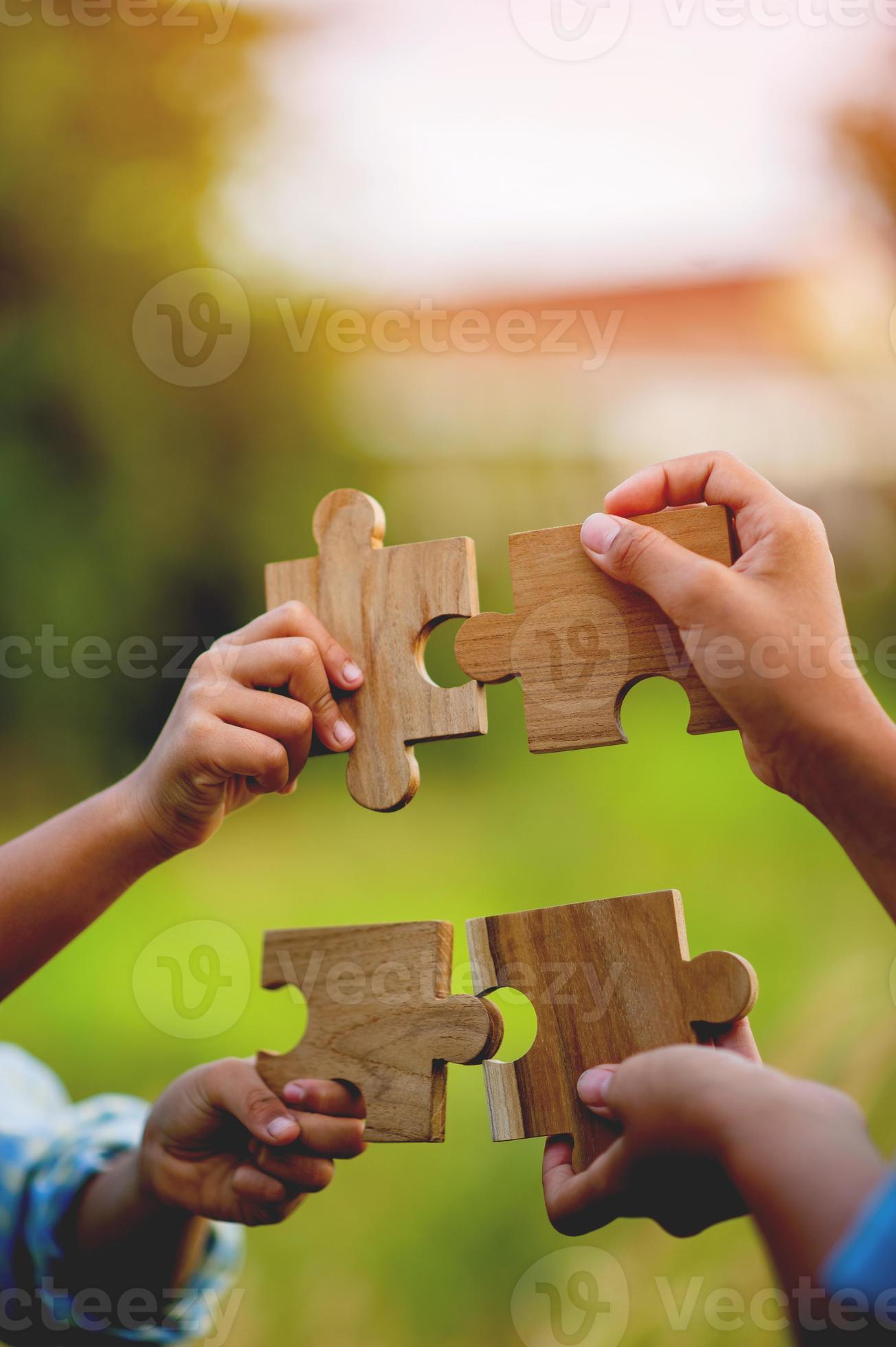 jigsaw puzzles put together jigsaw puzzles puzzle pieces join forces