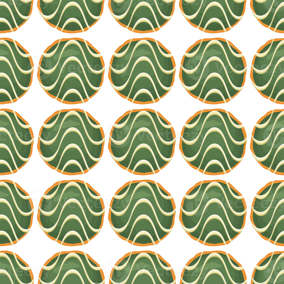 Pattern homemade cookie different taste in pastry biscuit png