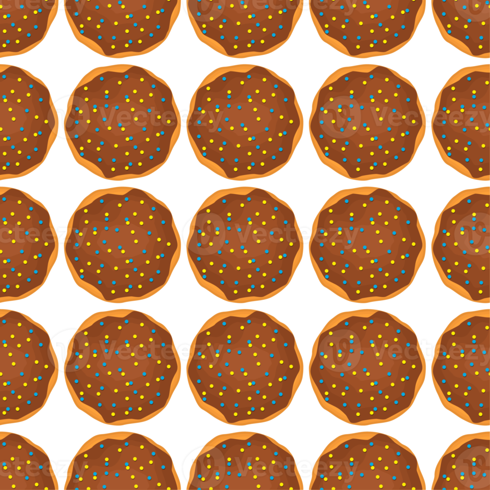 Pattern homemade cookie different taste in pastry biscuit png