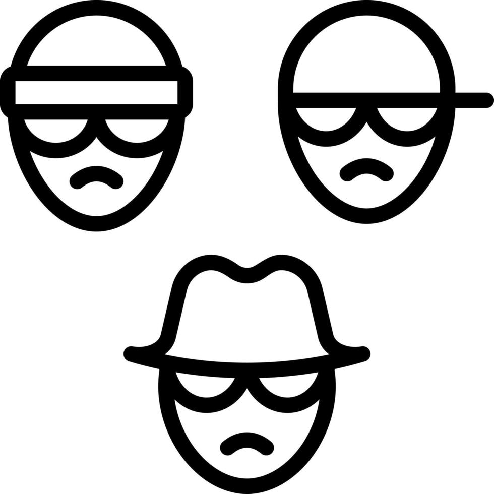 line icon for gang vector