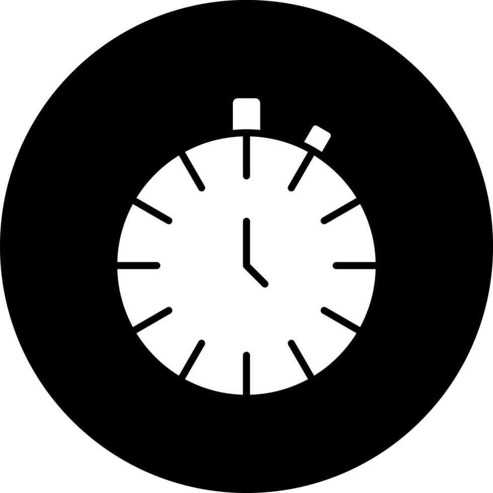 Stopwatch Vector Icon Style
