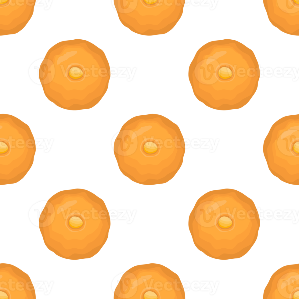 Pattern homemade cookie different taste in pastry biscuit png