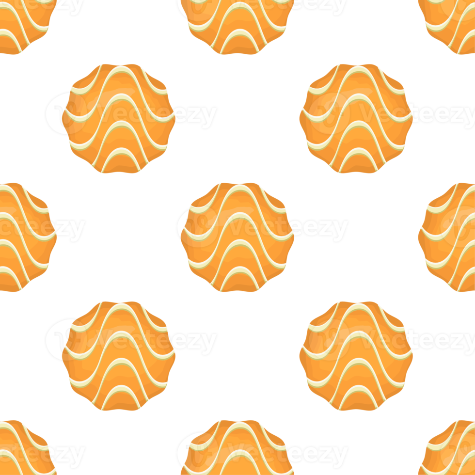 Pattern homemade cookie different taste in pastry biscuit png