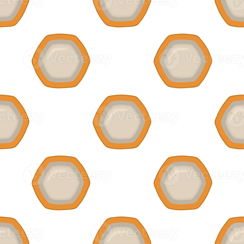 Pattern homemade cookie different taste in pastry biscuit png