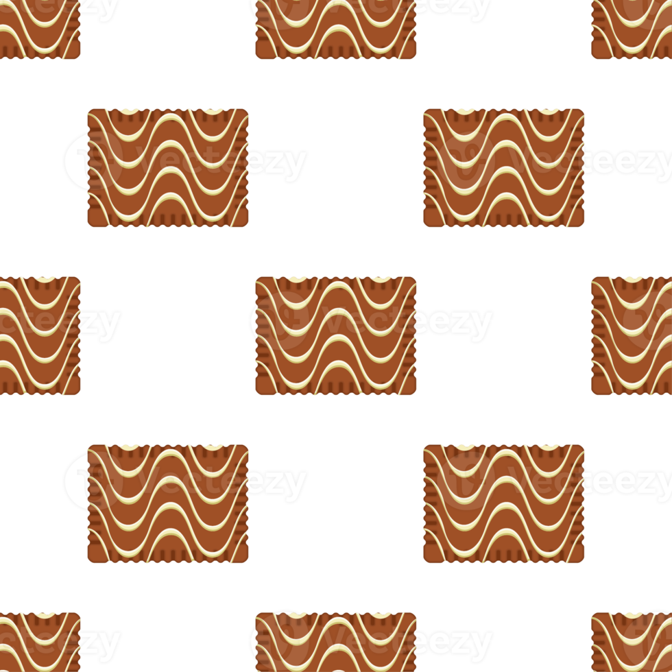 Pattern homemade cookie different taste in pastry biscuit png