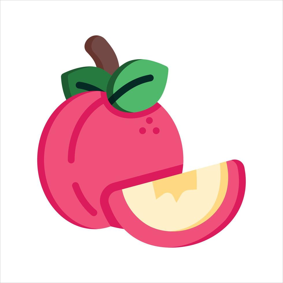 Peach Illustration Vector