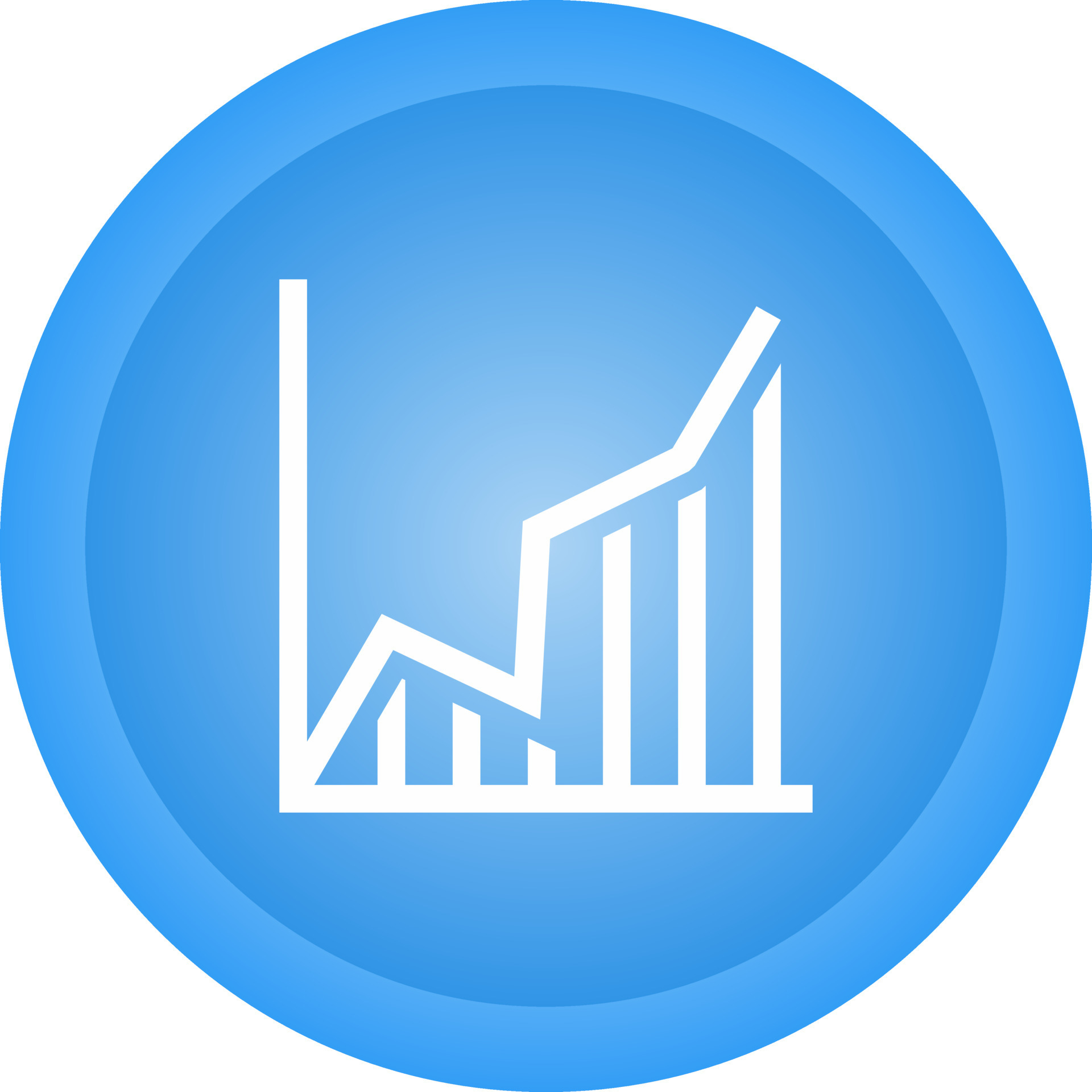 Charts Vector Icon 22669904 Vector Art at Vecteezy