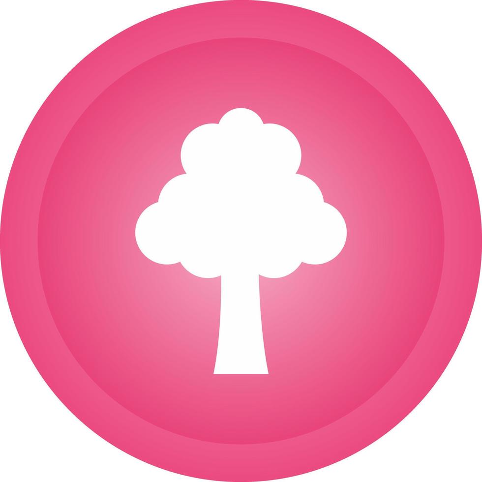 icono de vector de árbol