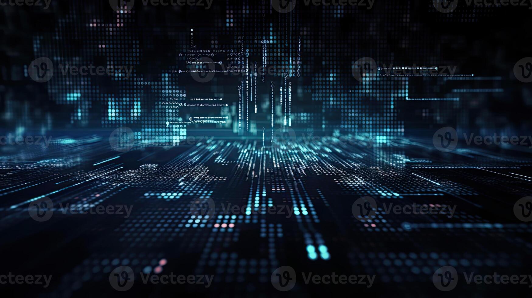 Programming code abstract technology background of software developer and Computer script. photo