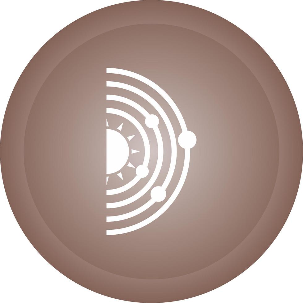 Solar System Vector Icon