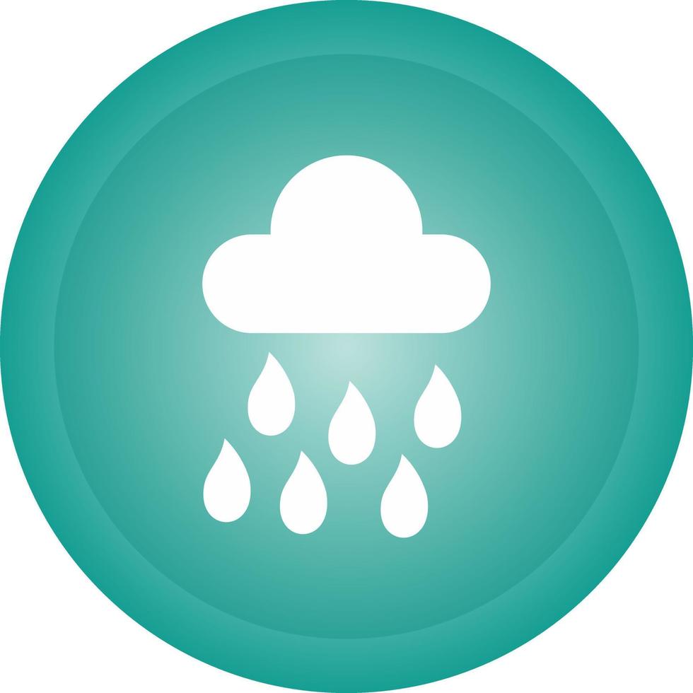 Raining Vector Icon