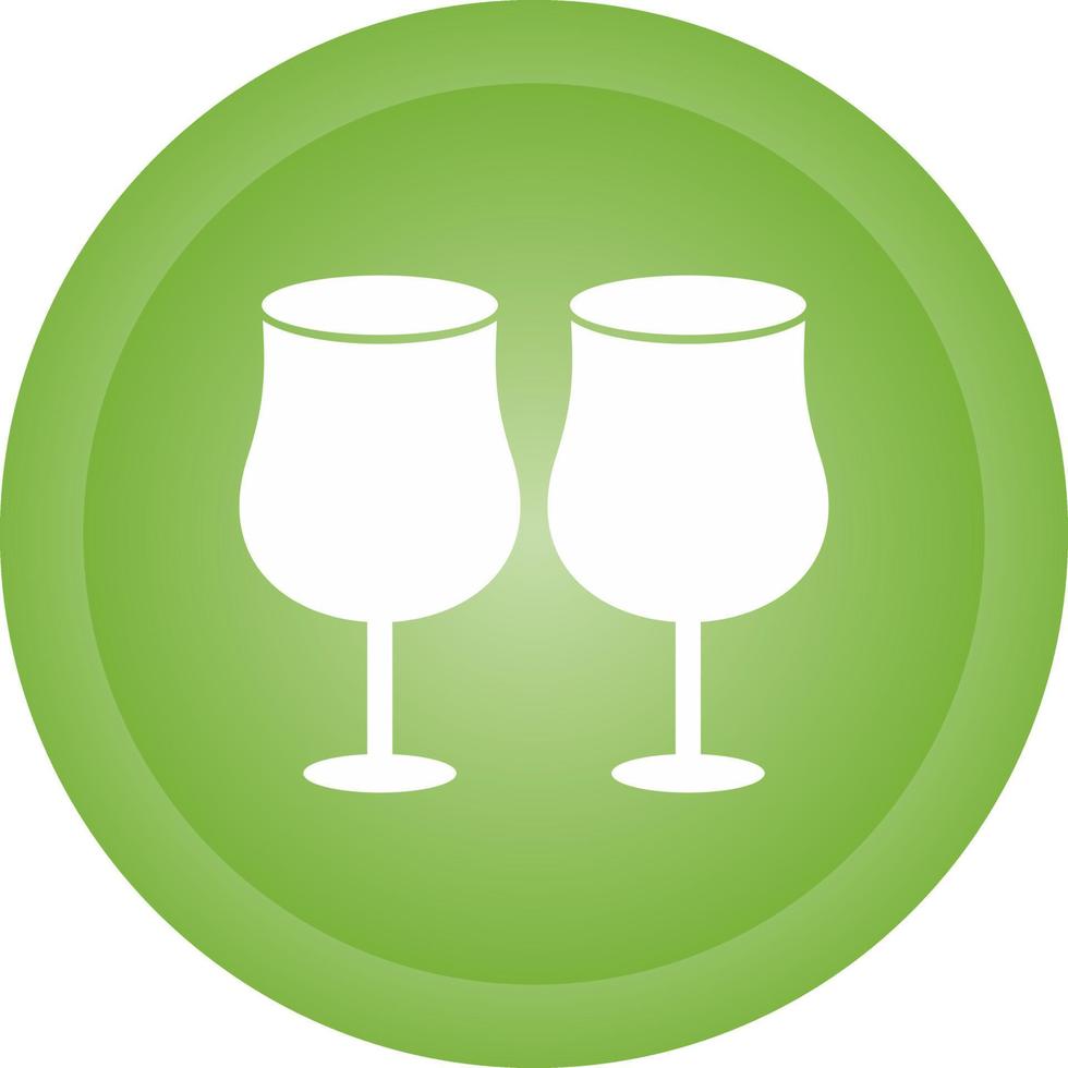 Party Glasses Vector Icon