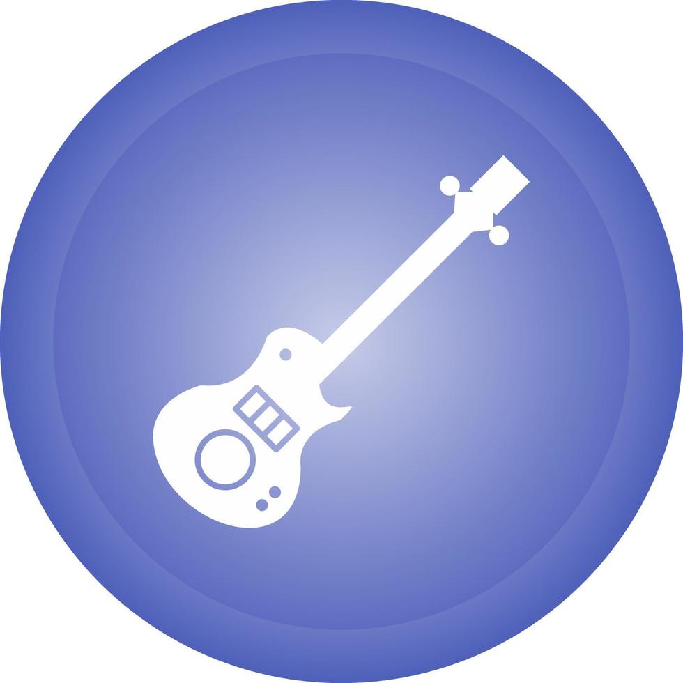 icono de vector de guitarra eléctrica