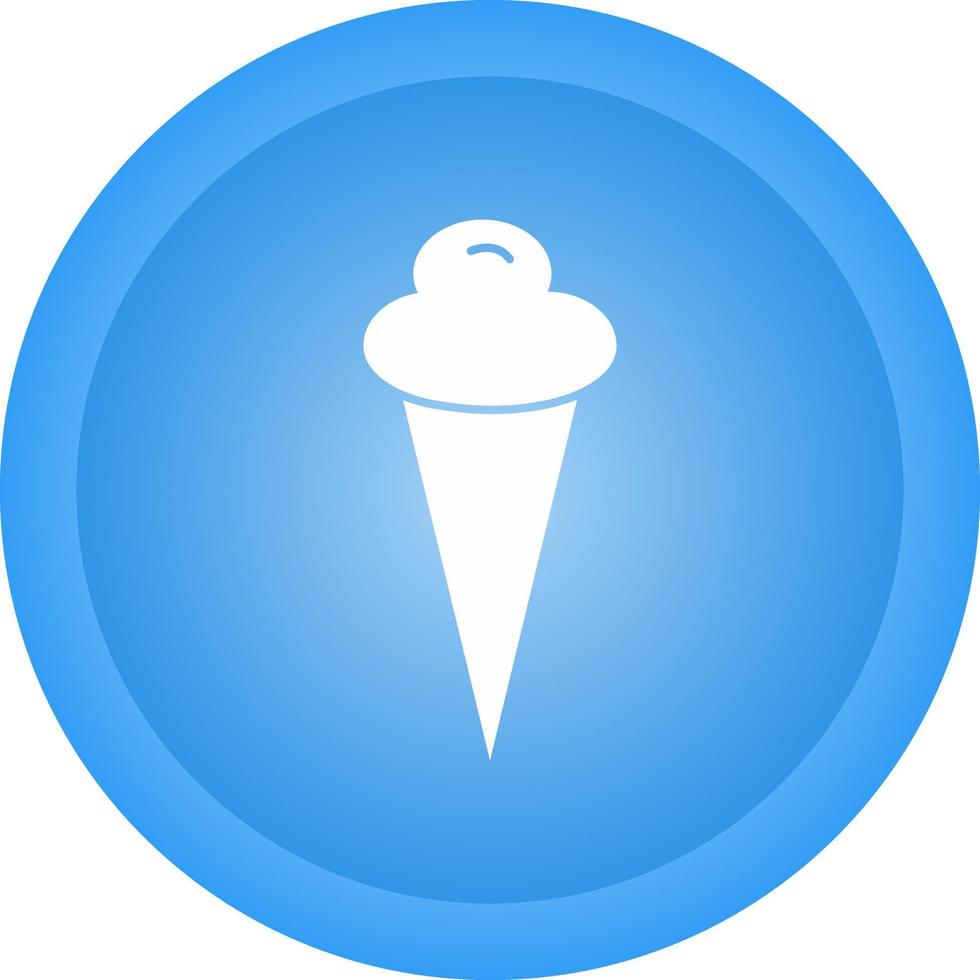 Icecream Cone Vector Icon