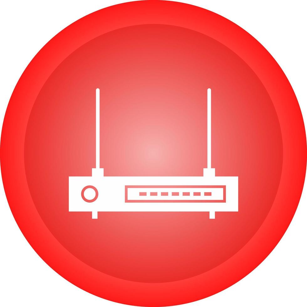 Wifi Router Vector Icon