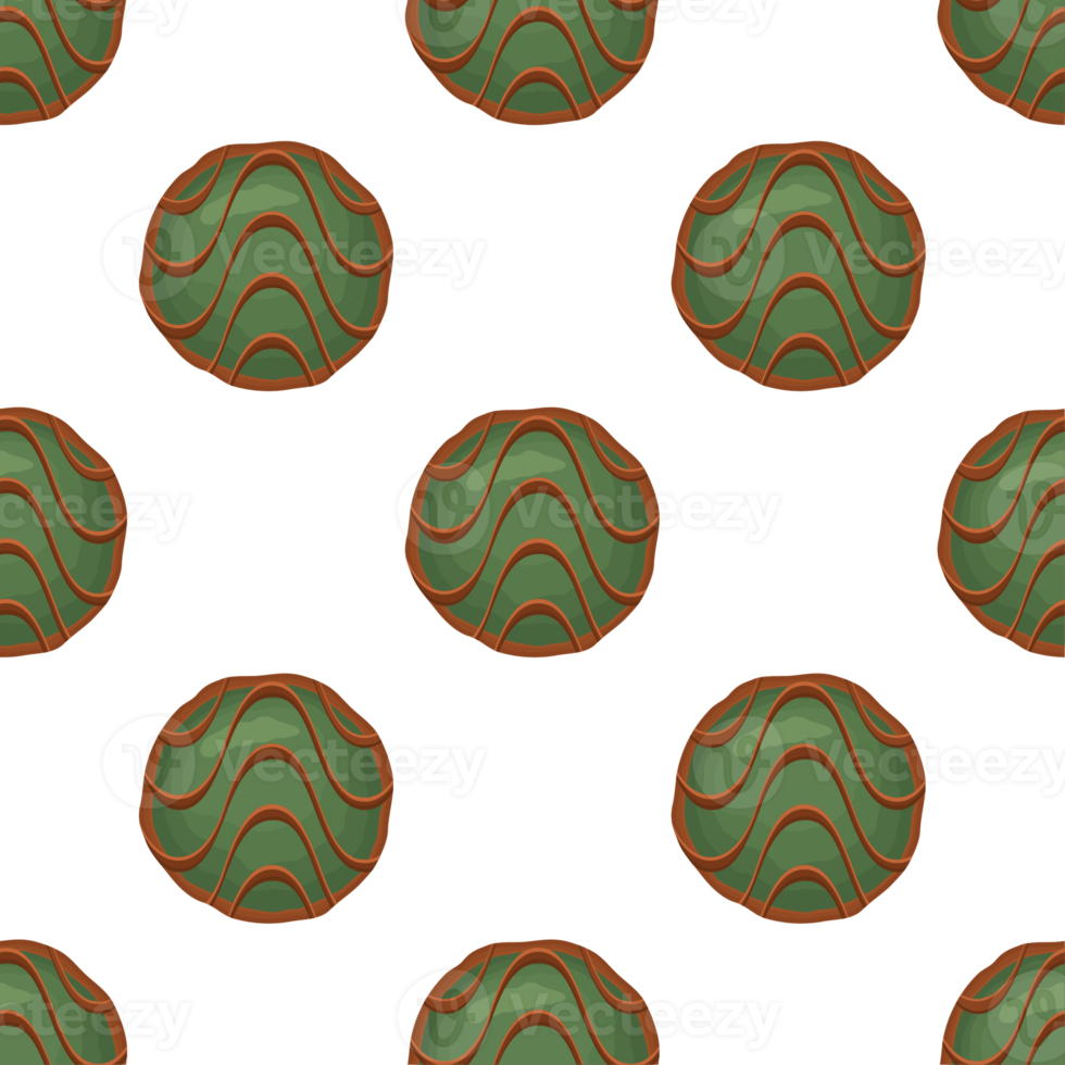 Pattern homemade cookie different taste in pastry biscuit png