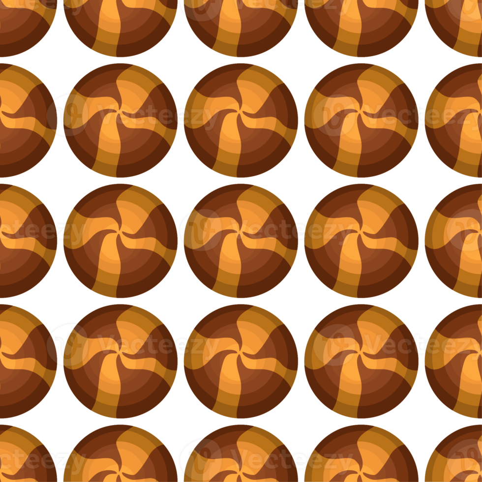 Pattern homemade cookie different taste in pastry biscuit png