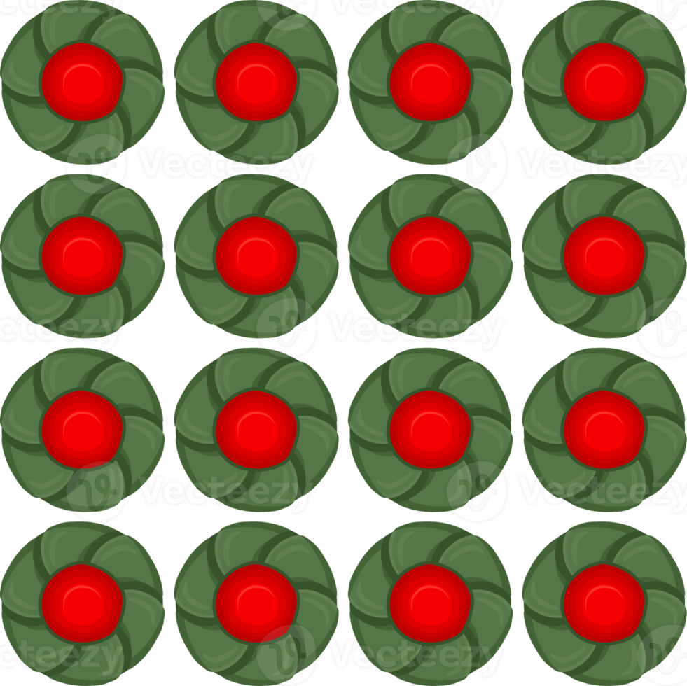 Pattern homemade cookie different taste in pastry biscuit png