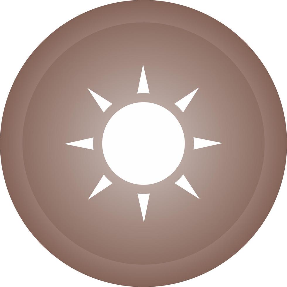 Sun Vector Icon