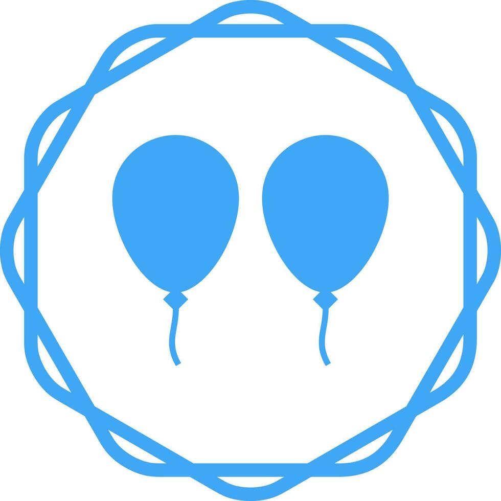 Balloons Vector Icon
