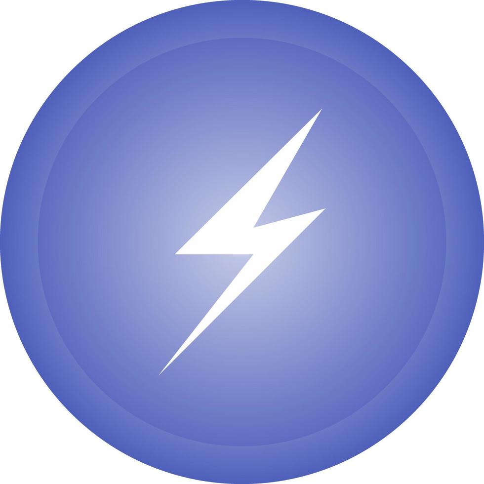 Lightening Vector Icon