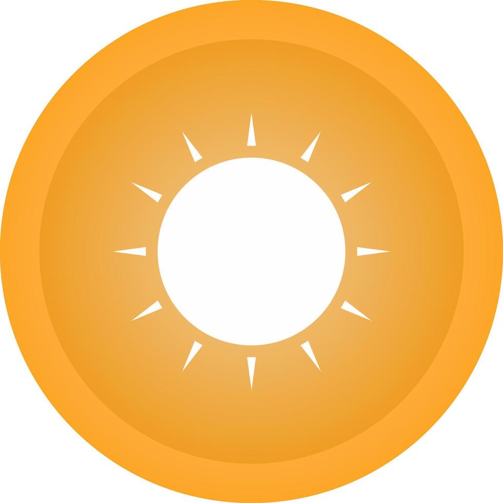 Sun Vector Icon