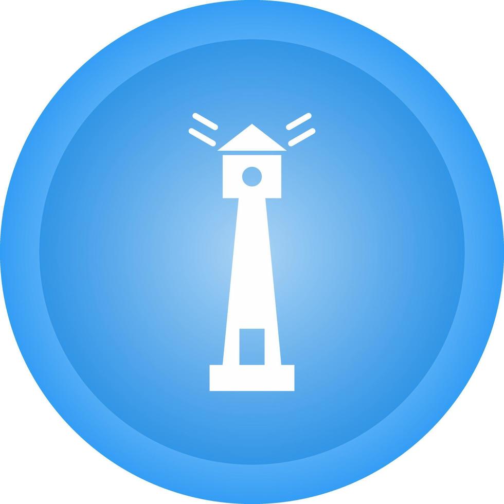 icono de vector de faro