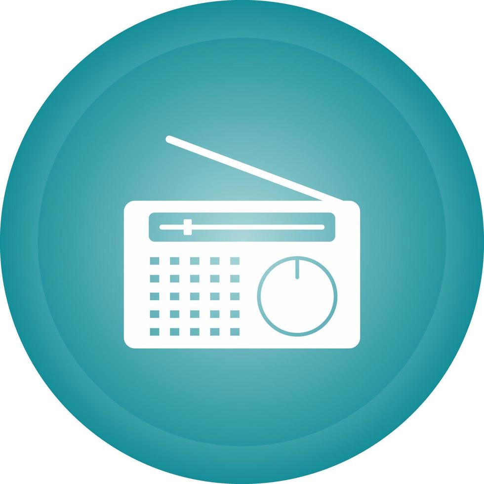 Radio Vector Icon