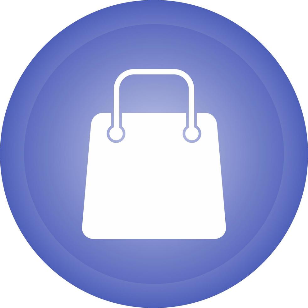 icono de vector de bolsa de compras