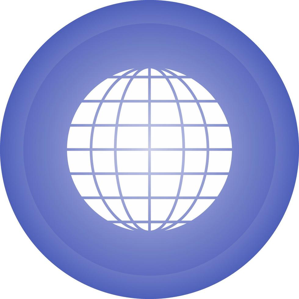 icono de vector de globo