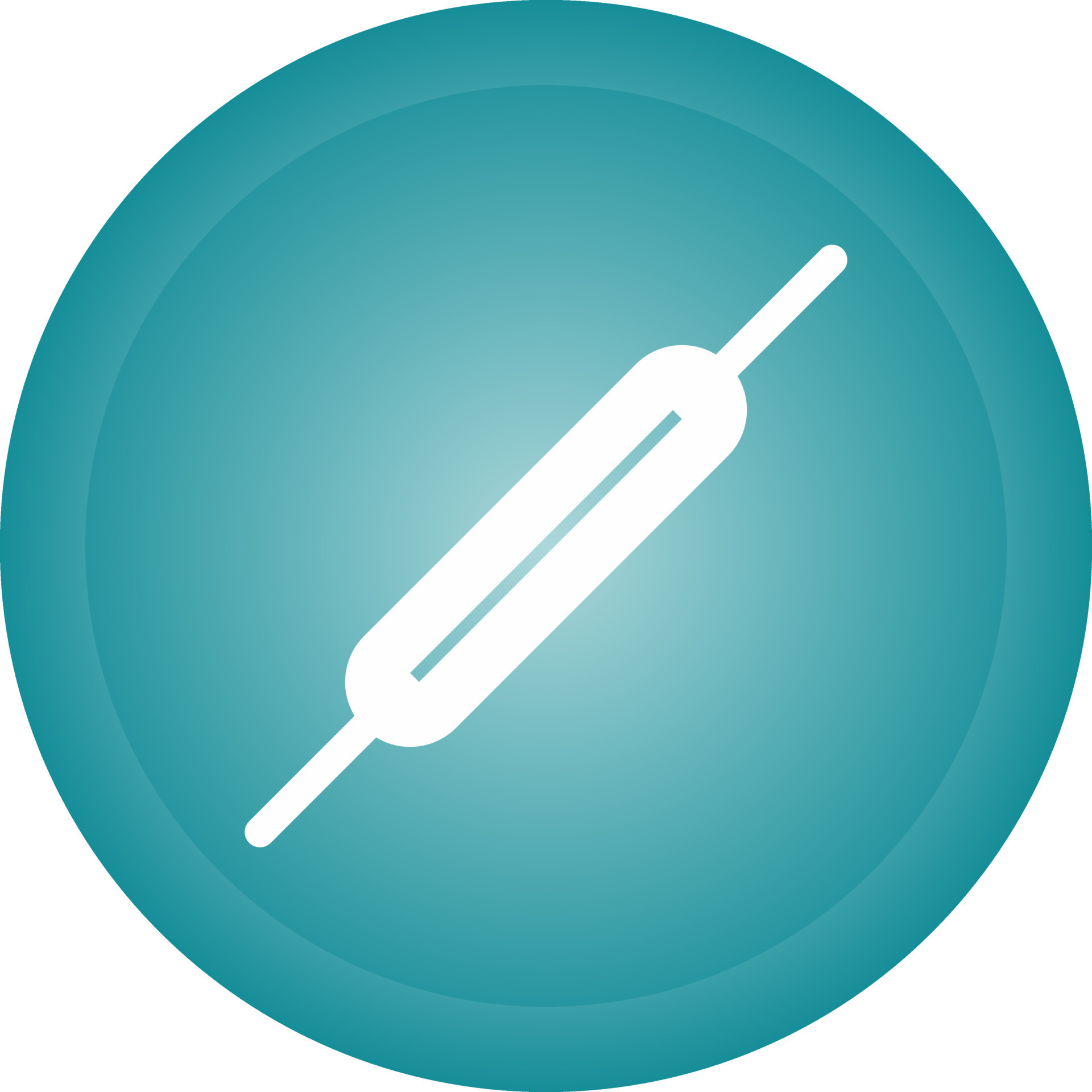 Roller Pin Vector Icon 22670784 Vector Art at Vecteezy