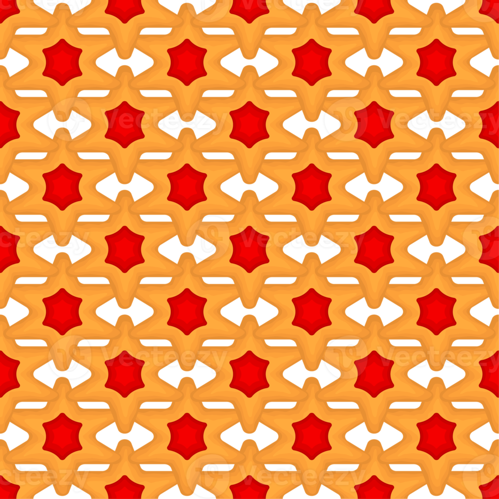 Pattern homemade cookie different taste in pastry biscuit png
