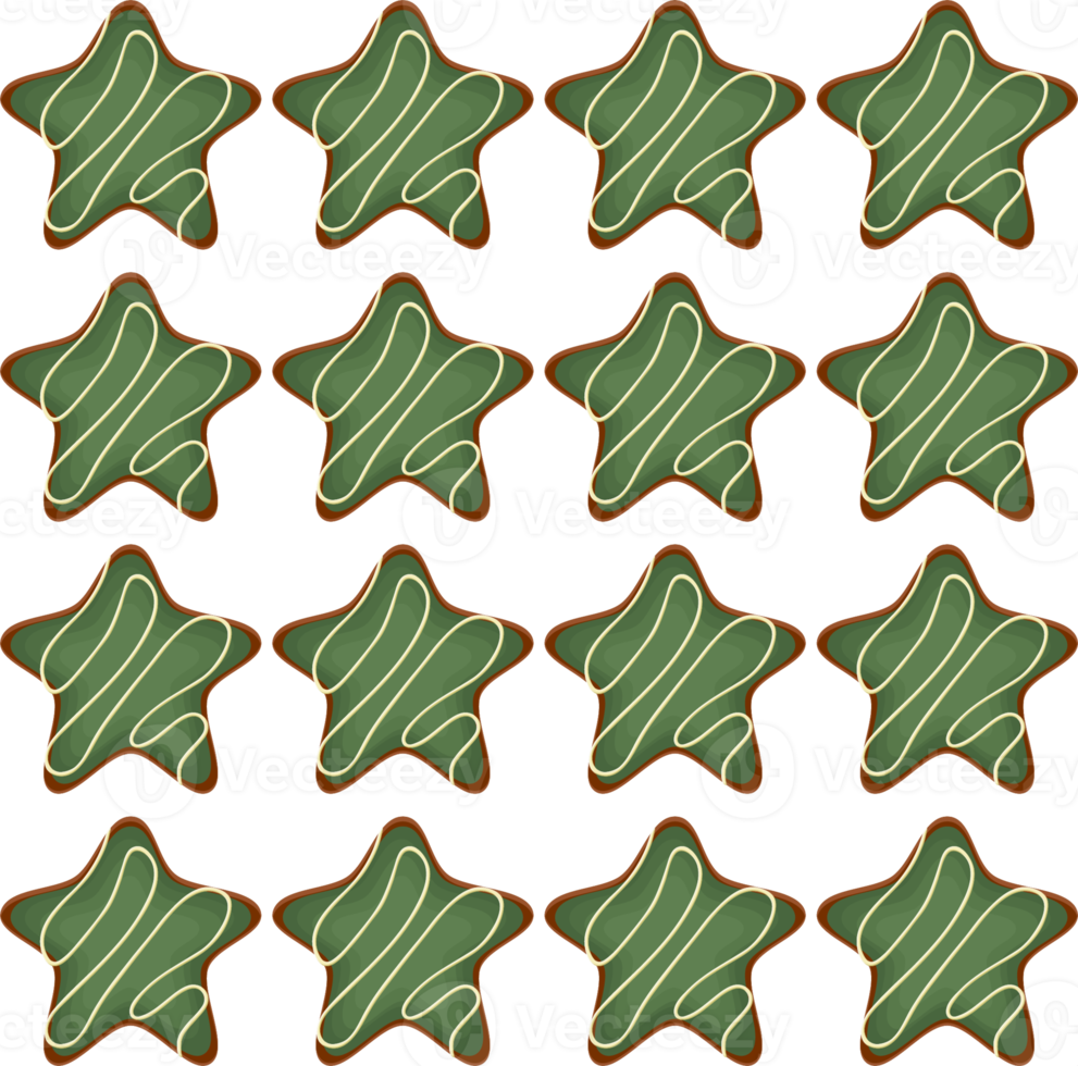 Pattern homemade cookie different taste in pastry biscuit png