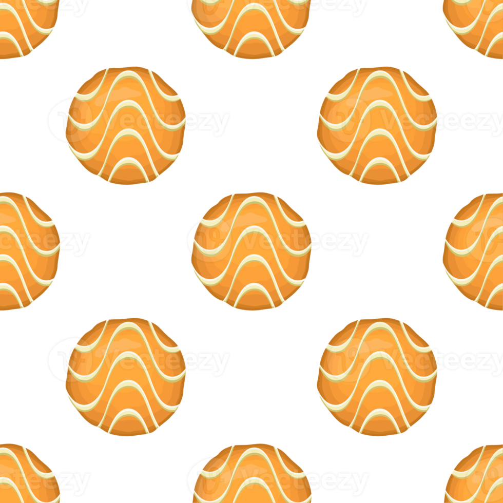 Pattern homemade cookie different taste in pastry biscuit png