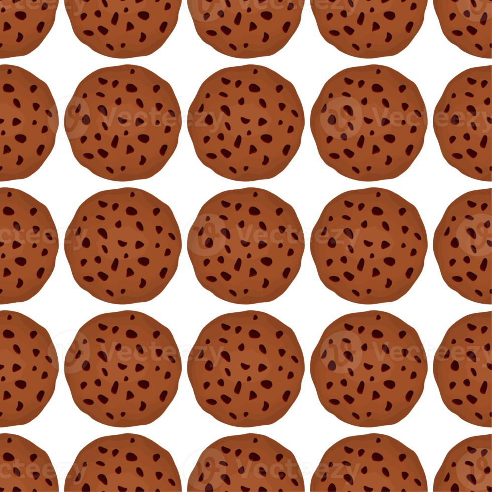 Pattern homemade cookie different taste in pastry biscuit png