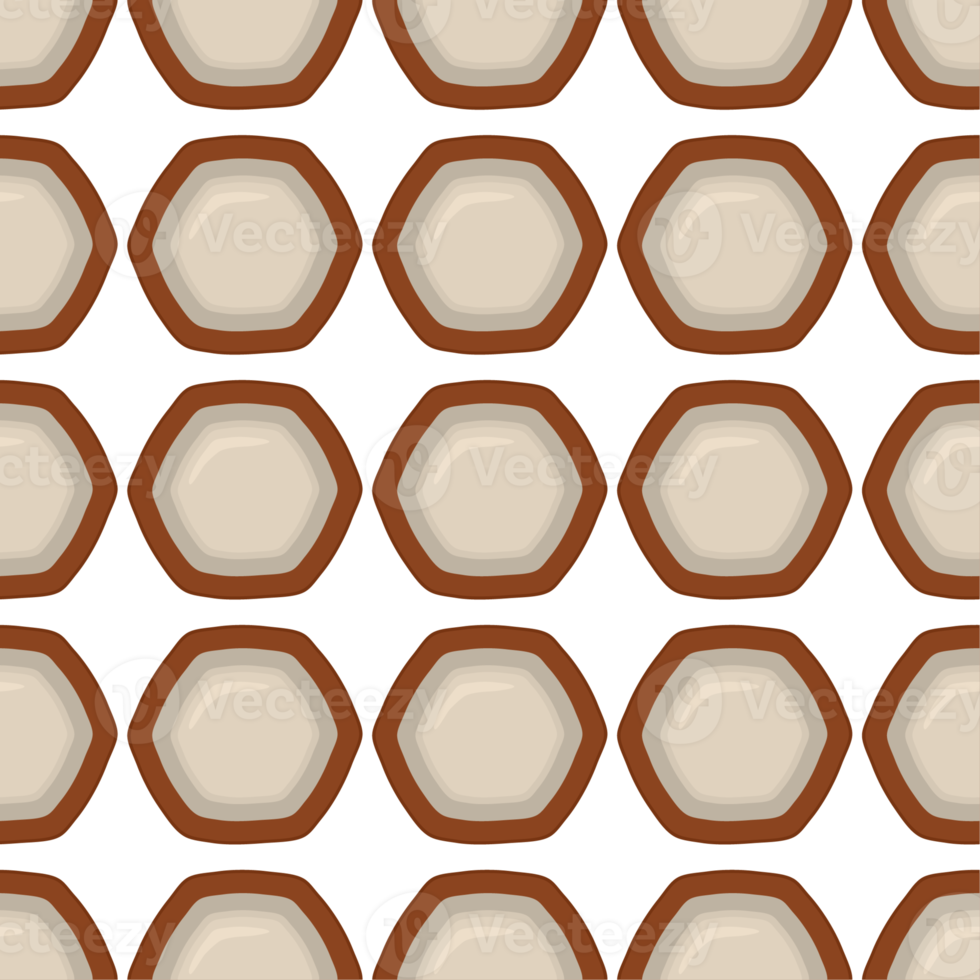 patrón de galletas caseras de diferentes sabores en galletas de pastelería png